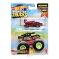 thumbnail image 5 of Hot Wheels Monster Trucks Invader Monster Truck with Dragon Blaster Car, 5 of 5