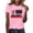 Pink, variant on NinXxx Women's Soft Everyday Basic Tee Breathable Relaxed Fit Yellow XL