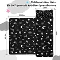 thumbnail image 5 of Black Halloween Occult Patterns Toddler Nap Mats for Kids Preschool,50"x20" Sleeping Mat Bag or Kids,Toddler Sleeping Bag,Toddler Nap Mat or Daycare, 5 of 6