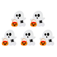 thumbnail image 1 of Adorno Mesa Con Fantasma Lindo Halloween para Fiesta (fantasma Calabaza), 1 of 4