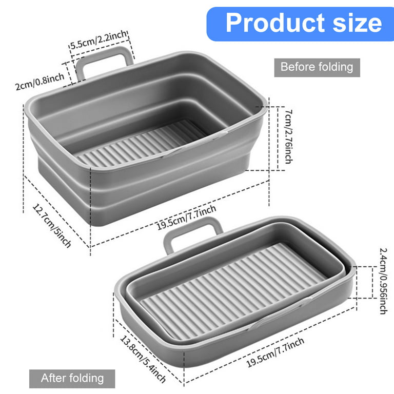 Slow Cooker Liners Reusable Crock Pot Liner Leakproof & Fryer Tray  Replacement Square Air Fryer Tray for Oven Range - AliExpress