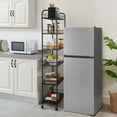 thumbnail image 6 of 6-Tier Slim Rolling Storage Cart with Wheels – Slide-Out Kitchen, Bathroom, Laundry Organizer Rack, 6 of 7