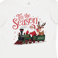 thumbnail image 4 of Inktastic Tis the Season Christmas Train Boys or Girls Toddler T-Shirt, 4 of 5