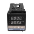 thumbnail image 1 of Controlador Inteligente de Temperatura REX-C100 con SSR 40A + Sonda K de 1m - Kit Completo para Proyectos Industriales y Domésticos, 1 of 7