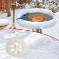 thumbnail image 2 of asddcavvf Bird Bath Heater 70W Bird Bath Heater For Outdoors In Winter Water Heater For Bird Bath Thermostatically Control And Auto Shut Off Birdbaths Deicer For Patio Yard, 2 of 7