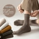 thumbnail image 4 of Calcetines hasta media pantorrilla para hombre, calcetines largos de algodón para otoño e invierno para hombre, 4 of 5