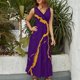 thumbnail image 2 of Vestido De Noche De Lujo Sin Mangas Para Mujer, Marble Vestido De Fiesta, 2 of 5