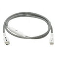 thumbnail image 2 of Tripp Lite M102-003-HD-SL Lightning/USB-C Data Transfer Cable M102003HDSL, 2 of 7