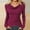 Hot Pink, variant on WTXUE Cowl Neck Ribbed Knit Pullover Sweaters for Women Slim Fit Ribbed Basic Casual Tee Tops Long Sleeve Shirts Trendy Blouses Going Out Crop Tops Basic T-Shirts Soft Comfortable Tee Shirts Black L