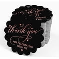 thumbnail image 4 of Inkdotpot Rose Gold Foil Paper Hang Tags Thank You For Celebrating With Me Birthday Favor Tags 50 Pieces, 4 of 6