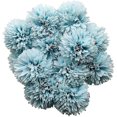 thumbnail image 4 of 12pcs Artificial Chrysanthemum Ball Flowers With Silk Stems Hydrangea Arrangement Bouquet -, 4 of 5