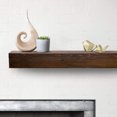 thumbnail image 3 of Luxe Surface 82 inch Floating Shelves Rustic Aged Color Wood Fireplace Mantel, 3 of 6