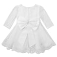 thumbnail image 2 of DPOIS Baby Girls Lace Embroidered Flower Dress, 2 of 2