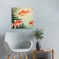 thumbnail image 5 of FANNA Fish Poster Aesthetic Asian Art - Japanese Goldfish Artwork Poster, Japanese Art Print Aesthetic Room Posters, Japanese Poster Aesthetic Wall Art Vintage Asian Poster  12x12 in, 5 of 5