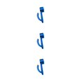 thumbnail image 2 of serony Alloy Easy-to- Side Storage Hook With Exquisite Craftsmanship Aluminum Alloy Hook Half Cover Hook blue 3Set, 2 of 6