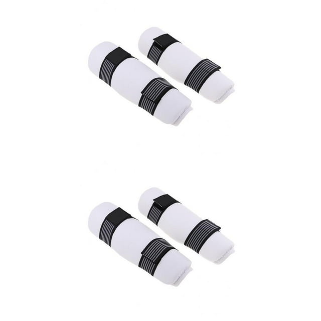 2 Pares de Protectores de Apoyo para Espinilleras de Entrenamiento de Patadas de MMA Zulema Protector de espinilla de Taekwondo