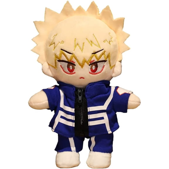 JiaToys  My Hero Academia Plushies MHA Plush Doll Midoriya Izuku/Todoroki Shouto/Bakugo Katsuki Plush Stuff Dolls 20cm