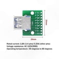 thumbnail image 2 of USB 3.0 Female to DIP Pin Test Board Adapter Module for Power Connection and Signal Testing, 2 of 5