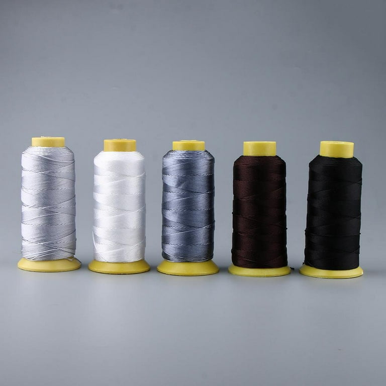 200M Multi-Purposes Bonded Nylon Sewing Threads for Leather Stitching White