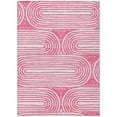 thumbnail image 2 of Addison Rugs Chantille Indoor/Outdoor Contemporary Art Deco Blush Washable Rectangle Rug, 9' x 12', 2 of 6