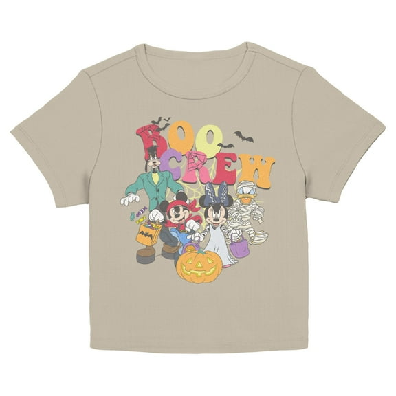 Juniors Mickey & Friends Classic Boo Crew Party T Shirt