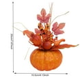 thumbnail image 3 of Halloween Récolte d'Automne Citrouille Artificielle en Mousse Centres de Table A, 3 of 8
