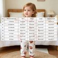 thumbnail image 5 of NOLDARES Toddler Boys Girls Pajama Sets Long Sleeve Top with Pants 2 Piece Pjs Set Fall Winter Sleepwear(H096-Red), 5 of 7