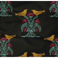 thumbnail image 4 of oneOone Organic Cotton Poplin Twill Fabric Bird & Tree Block Decor Fabric Printed BTY 42 Inch Wide, 4 of 4