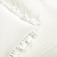thumbnail image 2 of Lush Decor Ruffled Bedding Comforter Set, Parisian Vintage Chic Ruffle Lace, White, 2-Piece, Twin XL, 2 of 11