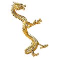 thumbnail image 3 of unbranded 1Pack Crystal Ball Stand Golden Dragon Shape Ornament For Home Decoration Alloy Display Holder, 3 of 8
