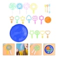 thumbnail image 3 of Shisuyan 1 Set 28pcs Bubble Blowing Bars Bubble Wands Handheld Bubble Sticks (Assorted Color), 3 of 8