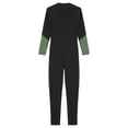 thumbnail image 7 of YiZYiF Women One Piece Wetsuit Full Body Rash Guard Swimsuit Surfing Diving Bathing Suit UPF 50+ Green L, 7 of 7