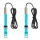 thumbnail image 1 of 2X Sonda del Sensor del Electrodo de PH Fábrica Industria Laboratorio Analizador de Agua de Piscina Probador del Sonda de PH Conector BNC, 1 of 6