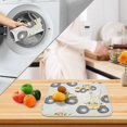 thumbnail image 3 of Yayeee Dish Drying Mat for Kitchen Counter 18" x 24" Microfiber Super Absorbent Coffee Decorative Pad, Trucks Pattern, 3 of 9