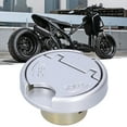 thumbnail image 3 of Gas Tank Lid, Replacement Gas Tank Cap Motorcycle Accessory Silver with Keys for GIOVANNI for ROKETA for TAOTAO for RUCKUS, 3 of 7