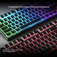 HyperX Pudding Keycaps Double Shot PBT Keycap Set Translucent Layer for