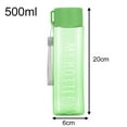 thumbnail image 3 of Bouteille d'Eau de Sport Grande Capacité 500ml Été Extérieur Portable, 3 of 9