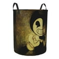 thumbnail image 2 of Bendy And The Ink Machine Large Laundry Hamper Collapsible Laundry Basket With Handles, Tall Storage Basket For Blanket, Toys, Dirty Clothes In Living Room, Bedroom, Bathroom, Nursery, 2 of 7