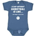 thumbnail image 3 of Inktastic Day Without Basketball 2 Boys or Girls Baby Bodysuit, 3 of 5