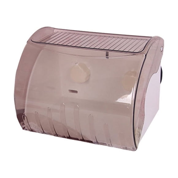 SKISUNO Support de Rouleau de Papier Toilette Lot de 1 Plastique Gris pour Salle de Bain et Solutions de Rangement