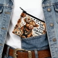thumbnail image 6 of Cute Highland Cow Coin Purse for Women, Stylish Card Holders Purse Minimalist Small Zipper Change Pouch for Cash Cards Keys, Rustic Gift, 6 of 6