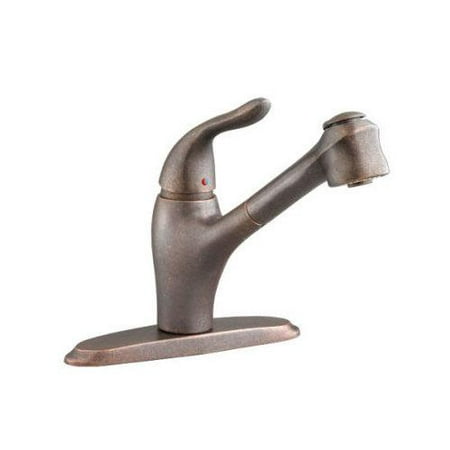 American  4114.100.002 Kitchen Faucet with Pull Out Spray,Oil Rubbed (Best Price On Kitchen Faucets)