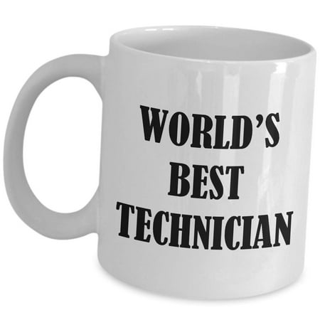 

Worlds Best Technician Thank You Idea Mugs - Electro Mechanical Engineering Coffee Mug Tea Cup IT X Ray Computer Vet Tech Occupational Veterinary Funny Cute Gag Gifts 11oz