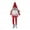 B, variant on VerPetridure Christmas Long Legged Sitting Faceless Doll Santa Claus ornament Pointed Hat Plush Knitted Christmas Decoration Faceless Doll Forest Elder Ornaments