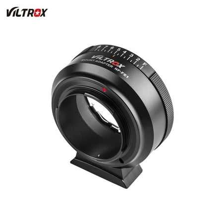 Viltrox NF-FX1 Lens Mount Adapter Manual Focus for Nikon G&D-Mount Series Lens Userd for FUJI X-Mount Mirrorless