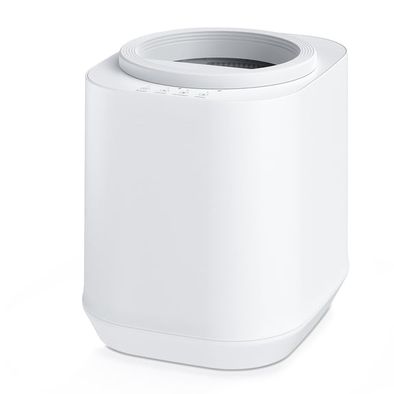 Smart Electric Composter for Kitchen, 4L Indoor Compost Bin for Food Waste Recycling, Odorless, Low Noise, Auto-Cleaning