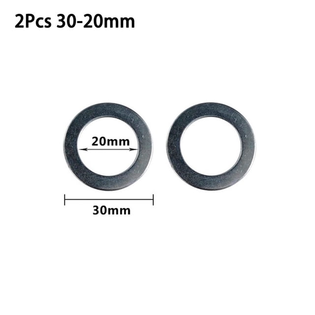 2 Pcs Anneau de Scie Circulaire pour Réduction de Lame de Scie Circulaire Anneau de Conversion