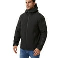 thumbnail image 6 of RYRJJ Womens Heated Jacket Plus Size Winter Warm Outdoor 10 Heating Zones Jackets USB Charge Heated Coats with Zipper Pockets(Black,M), 6 of 9