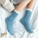 thumbnail image 4 of Calcetines de terciopelo de coral para mujer, otoño e invierno, posparto, además de toalla de dormir gruesa de terciopelo, calcetines de suelo para el hogar, calcetines cálidos, 4 of 6