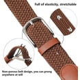 thumbnail image 6 of AWAYTR Kids Elastic Braided Belt - Pin Buckle Stretch Golf Baseball Belts for Boys and Girls, 6 of 9